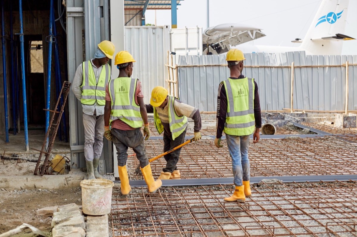 Deep Construction Company building interior